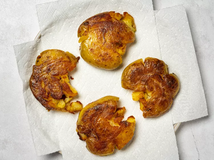 Crispy Smashed Potatoes Step 4